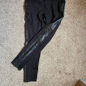 Faded Glory Faux Leather Leggings